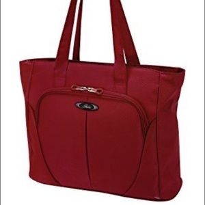 Skyway Red Travel Shopper Tote 18 Inch Carry On